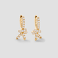 18k yellow gold pair