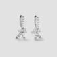 18k white gold pair