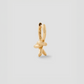 Knot Micro Huggie in 18K Yellow Gold