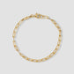 Small Long Link Charm Bracelet