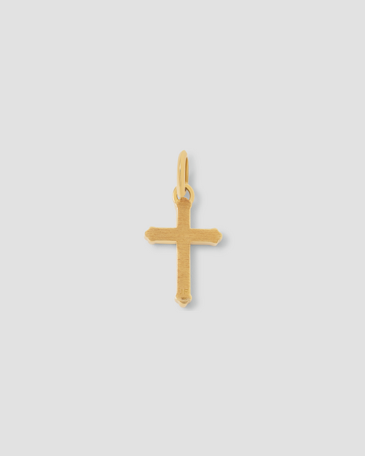 Small Royal Cross in 18K Yellow Gold