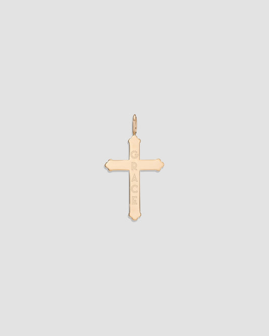 Small Royal Cross in 18K Yellow Gold