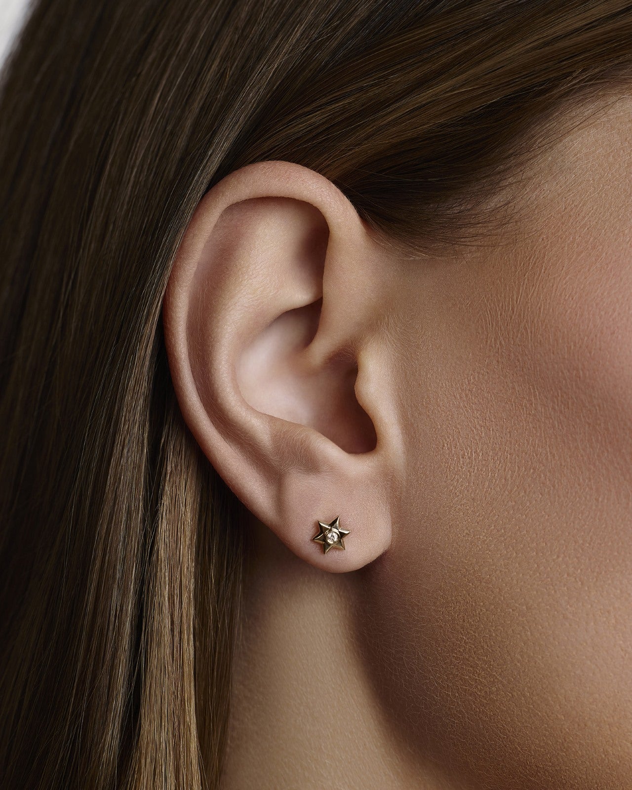 pair & single yellow gold & white gold