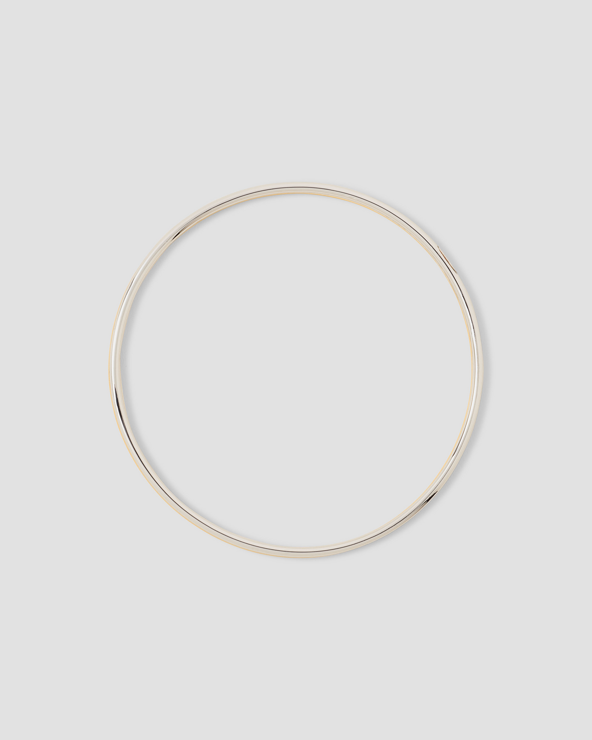 Two Tone Thread Arm Bangle bracelet - styled on model | 14k gold bracelet