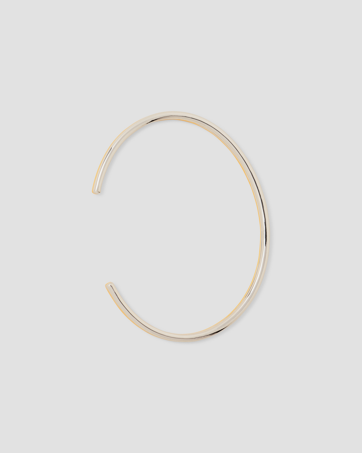 Two Tone Thread Cuff bracelet - styled on model | real gold bracelet for women