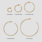 1" Thread Mini Hoops