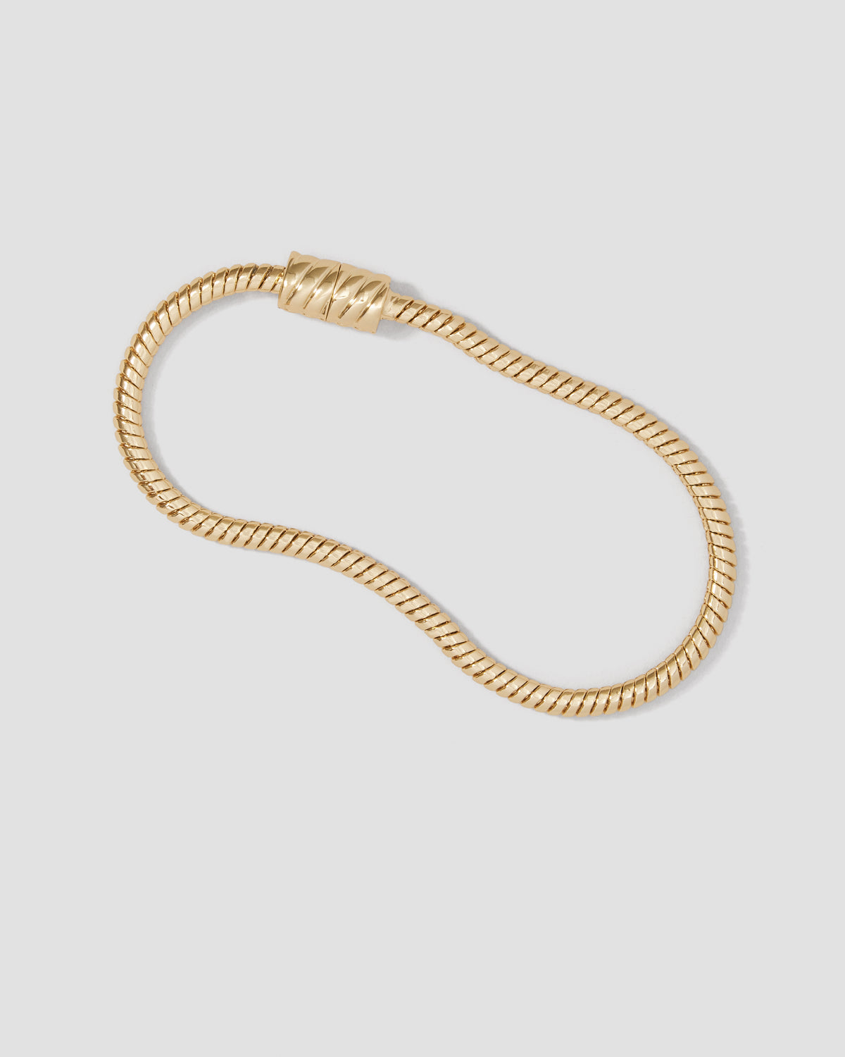 Madison Avenue Bracelet - front view | 14k gold bracelet