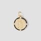 Personalized Circle Charm Homecoming Edition in 18K Yellow Gold