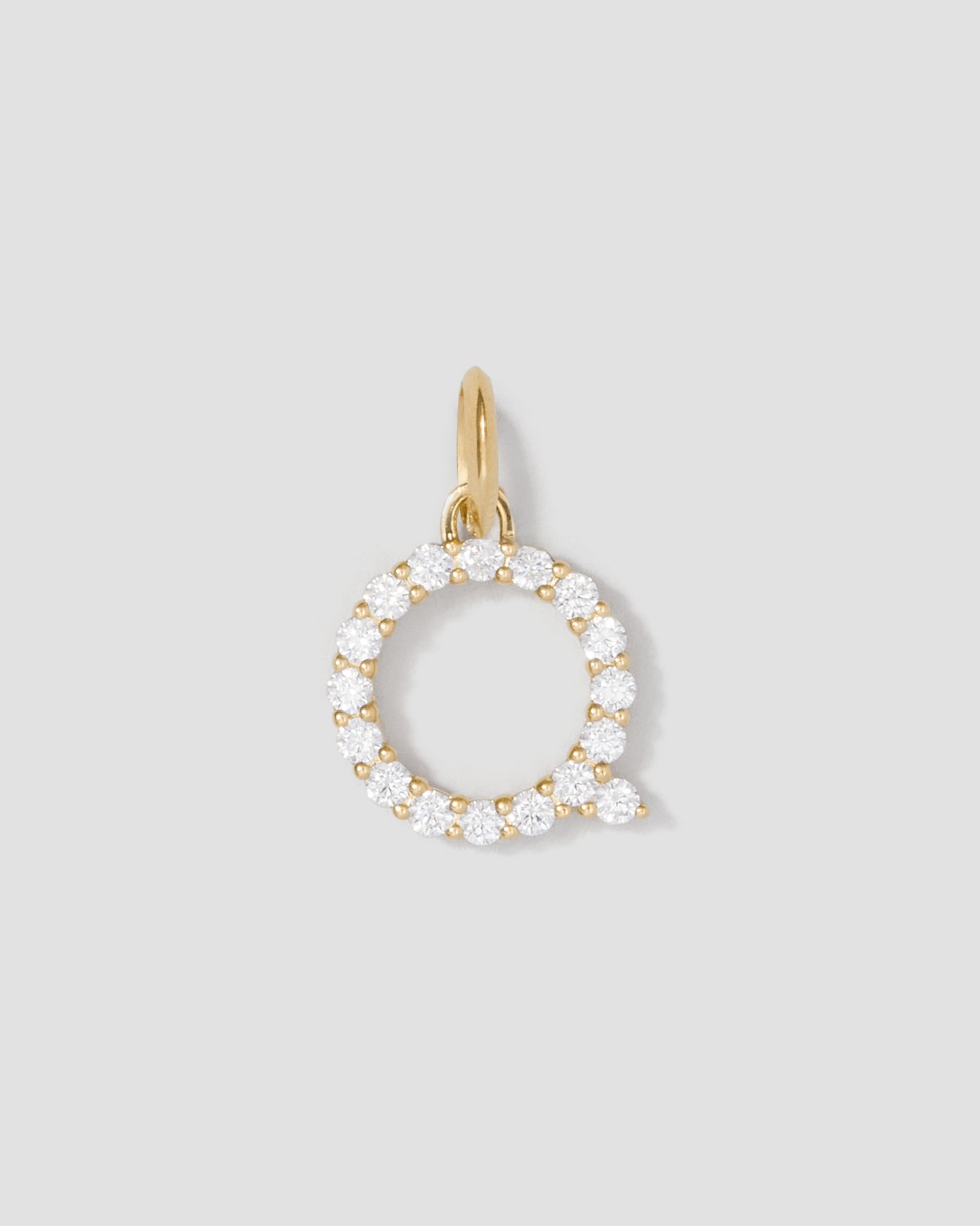 Floating Diamond Minimal Block Letter