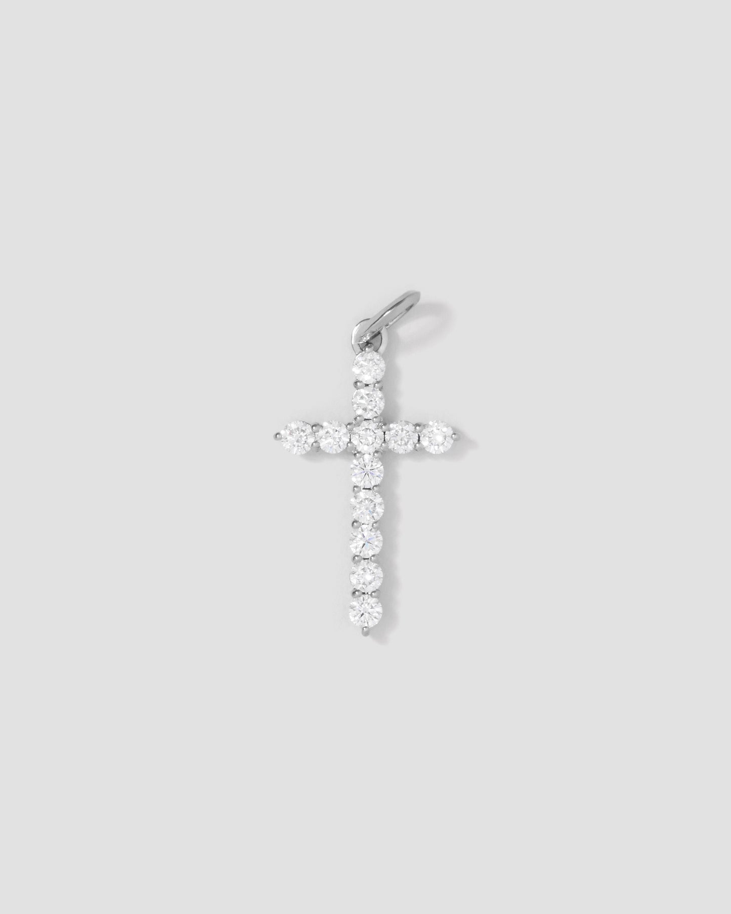 Large Floating Diamond Cross