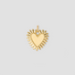 Medium Fierce Heart in 18K Yellow Gold