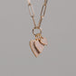 Medium Heart with Pavé White Diamonds