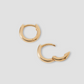 18K Essential Tiny Huggie