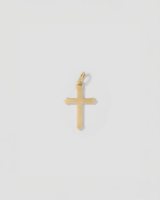 Small Royal Cross in 18K Yellow Gold