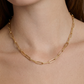 Large Long Link Chain in 14K Yellow Gold